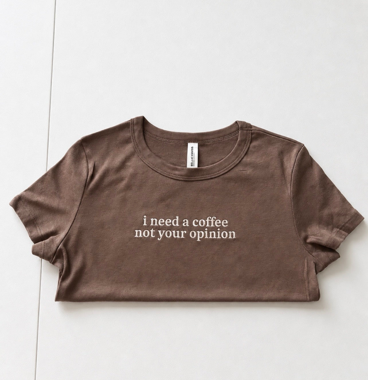 I need coffee baby tee