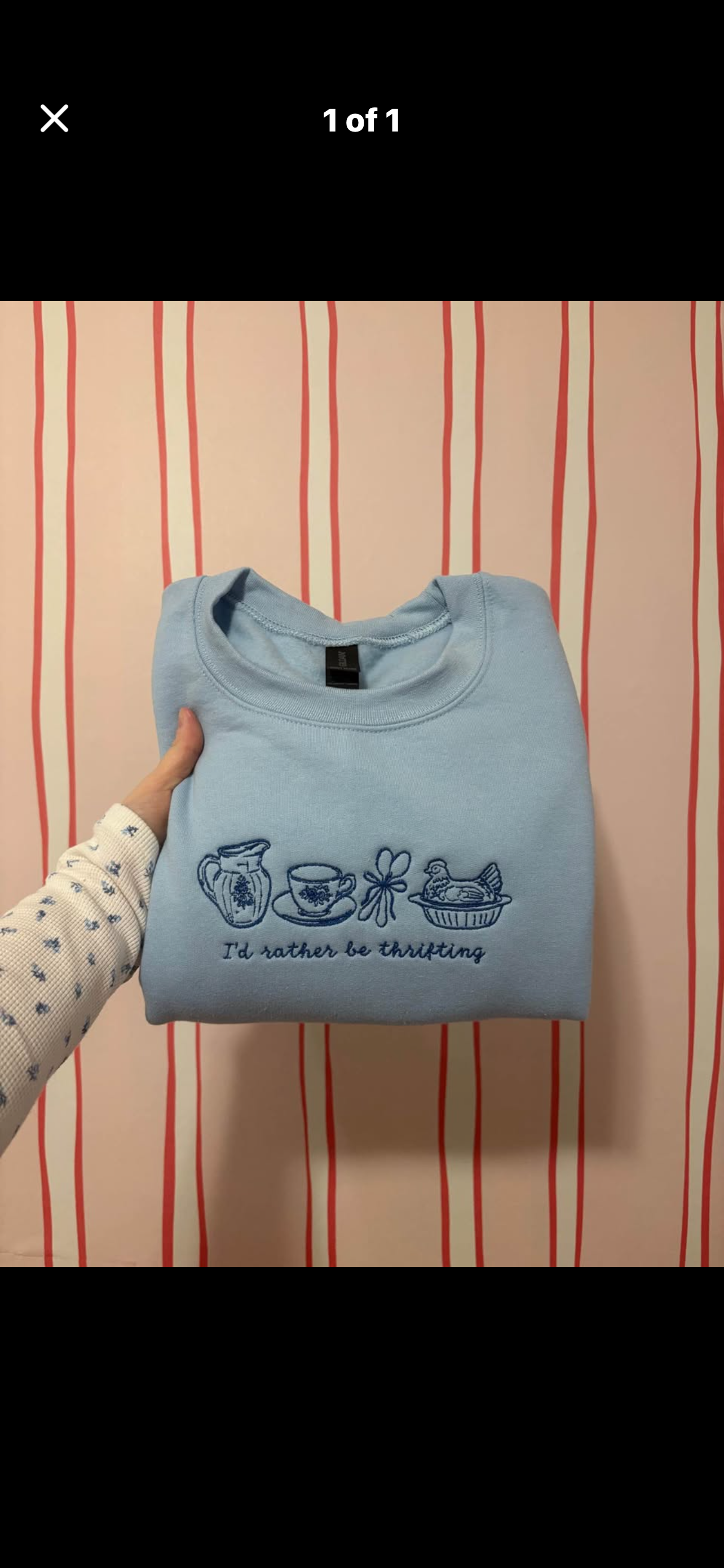 I’d Rather Be Thrifting Crewneck